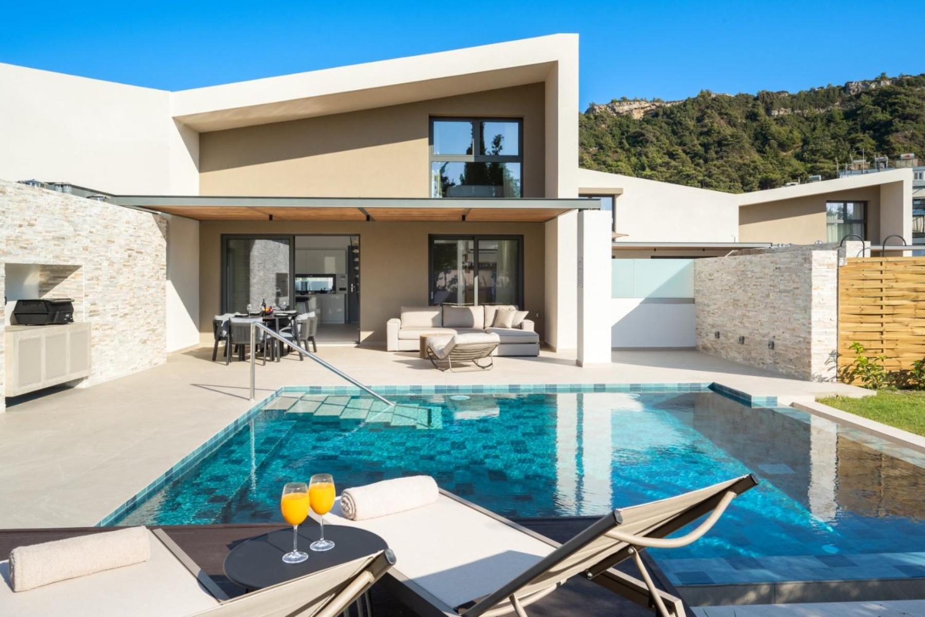 Alma Luxury Villas Ialysos  Esterno foto